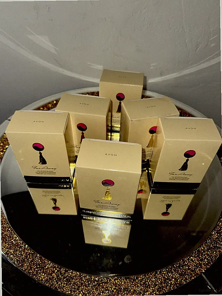 6-AVON Brand New Far Away Eau De Parfum Perfume/TWO TRAVEL SPRAY