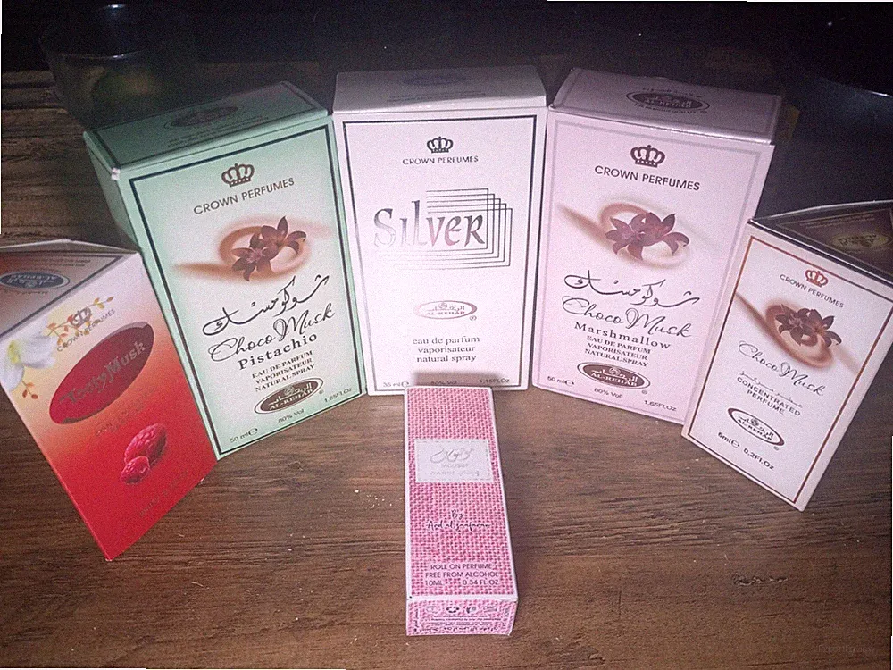 6 Mixed Crown Perfumes Eau de Parfum for Women