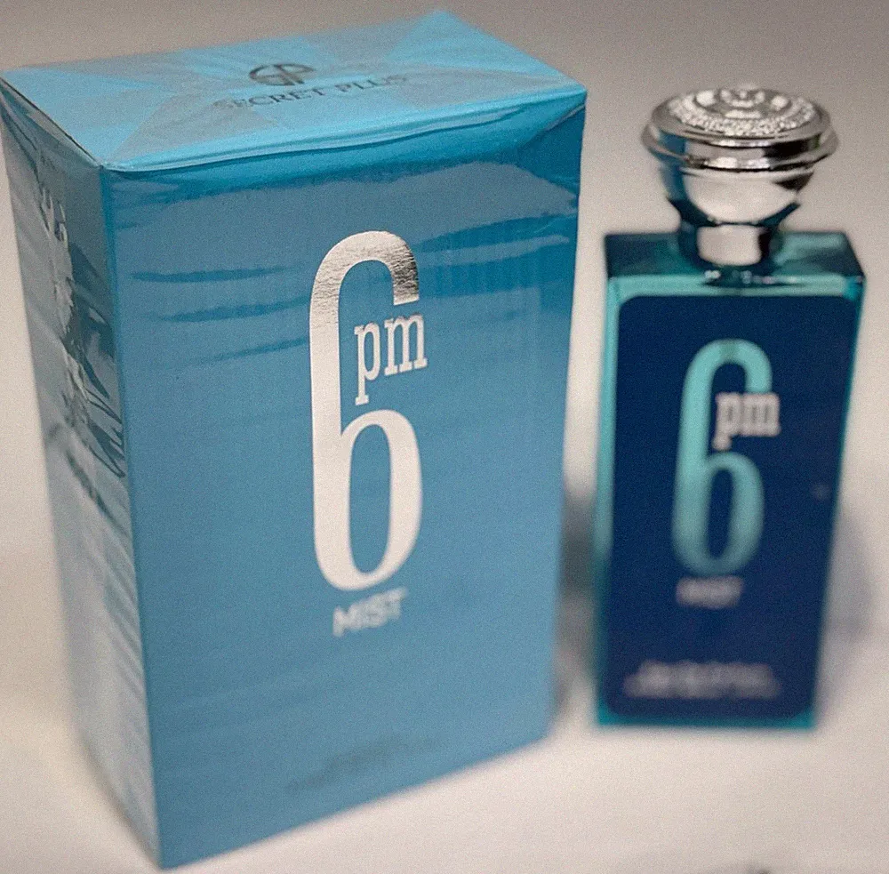 6 PM MIST Secret Plus Eau de Parfum Cologne Perfume Wholesale Price LOT 1-12PC