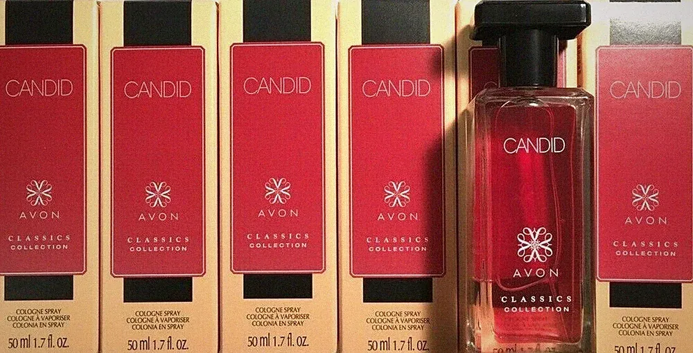 Avon Candid Cologne Perfume Spray 1.7oz (Pack of 6)
