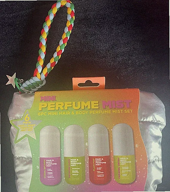 Brand New Ulta 6 Pc Mini Hair & Body Perfume Mist Set