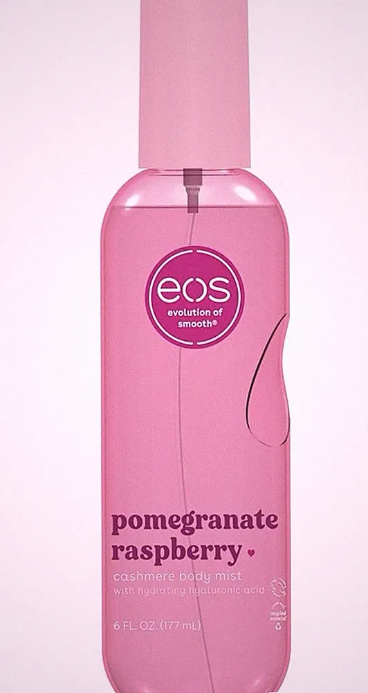 eos Pomegranate Raspberry Cashmere Body Mist Hydrating 6 fl oz (177 mL) Women