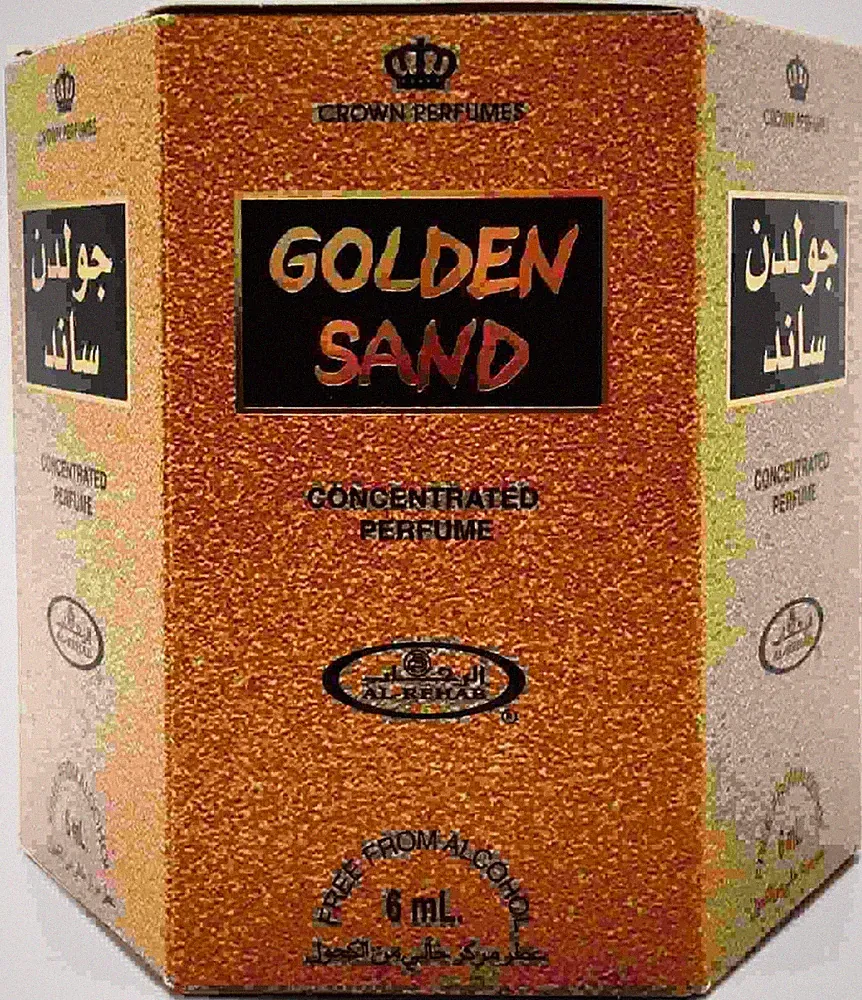 Golden Sand-Perfume Oil 6ml Roll On by Al-Rehab Crown Perfumes(Box of 6)-Unisex