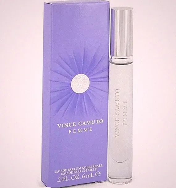 Vince Camuto FEME Mini Perfume 0.2 oz 6 ml EDP Rollerball for Women NEW IN BOX